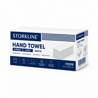 Hand Towel V-Fold 2-Ply – White